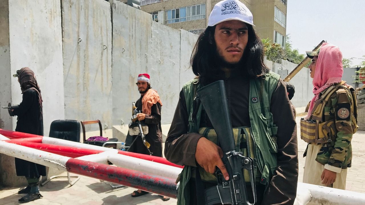 Intelligence agencies predicted that should the Taliban seize cities, a cascading collapse could happen rapidly and the Afghan security forces were at high risk of falling apart. Credit: AP/PTI Photo