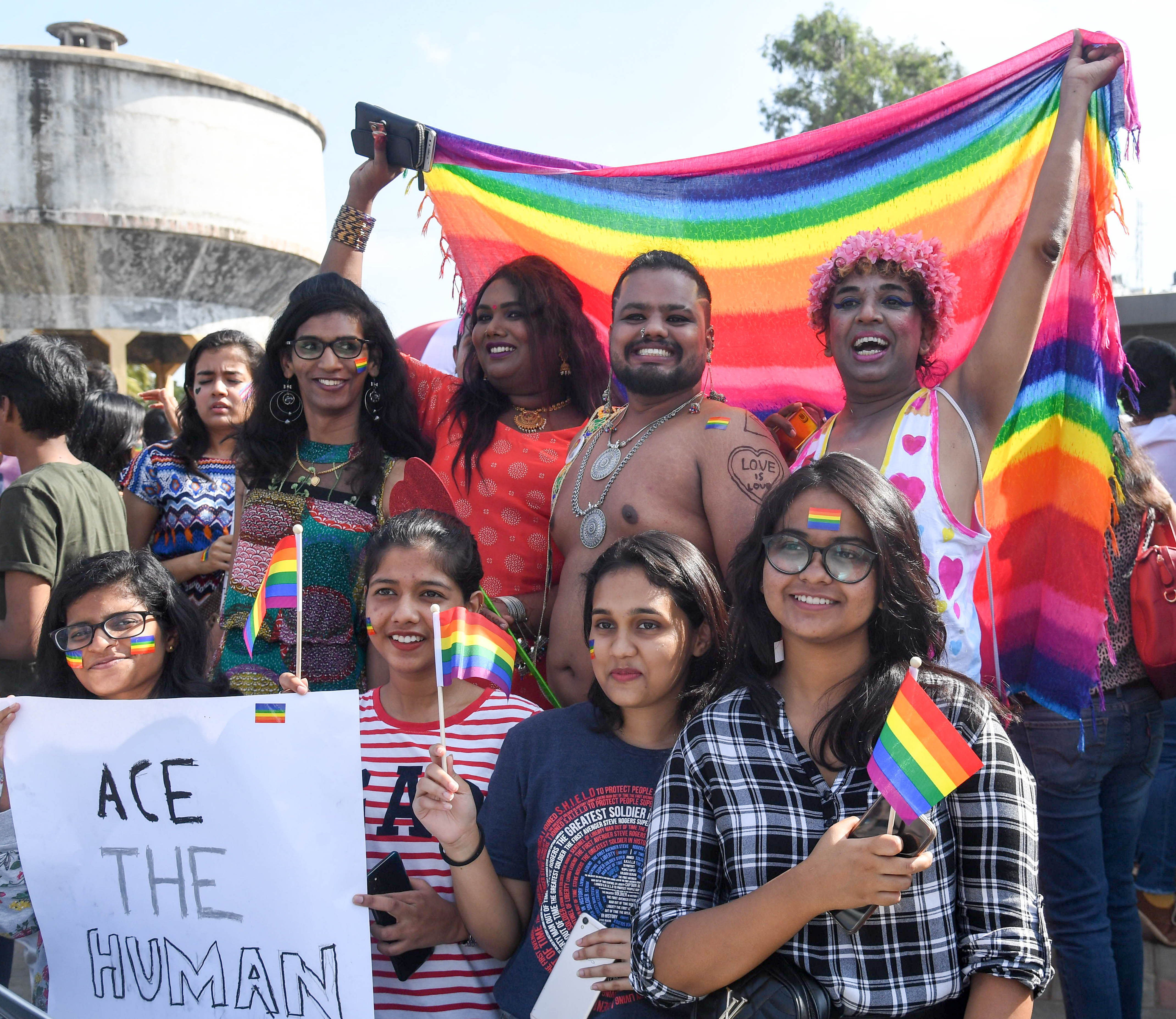 Pride March has been a space of inclusion for many members of the community. DH Photo by B H Shivakumar.