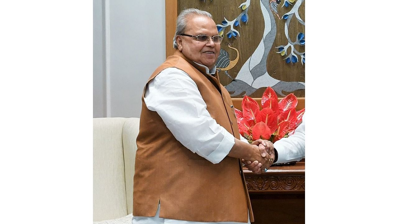 Meghalaya Governor Satya Pal Malik. Credit: Twitter/@PMOIndia