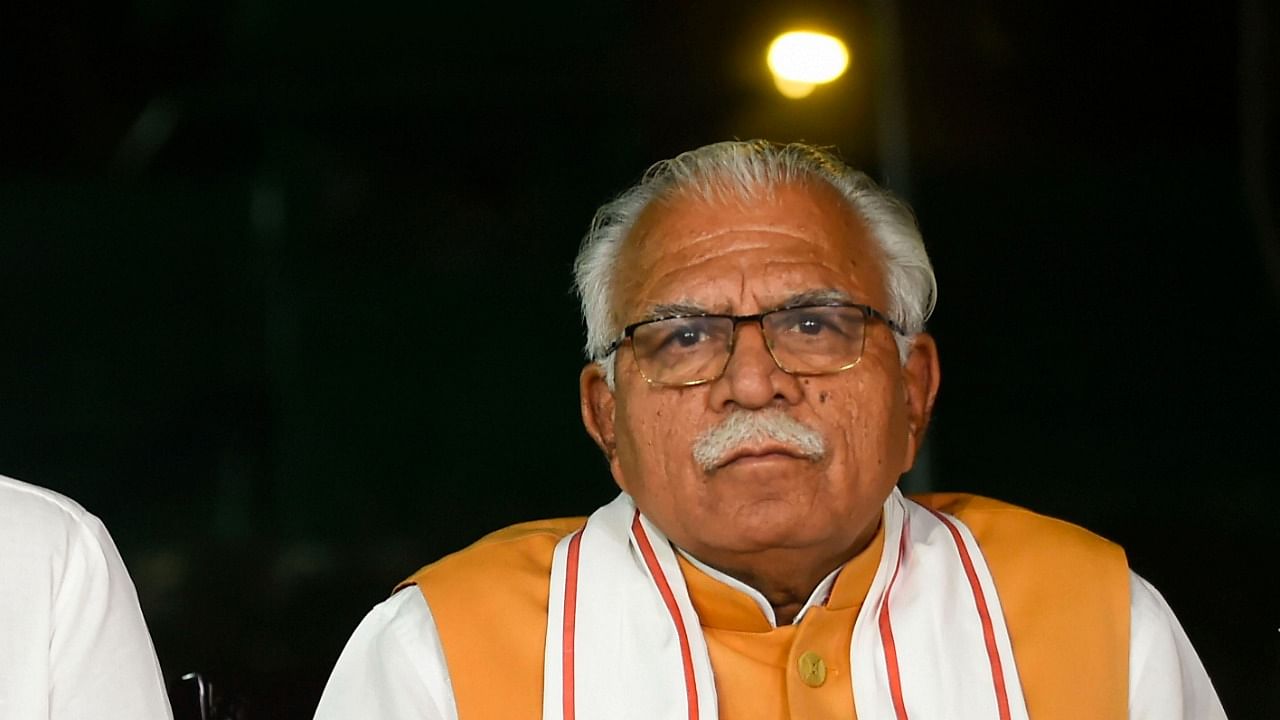 The delegation urged Khattar to ban the use of the word as it hurts sentiments of followers of saint Gorakhnath. Credit: PTI Photo