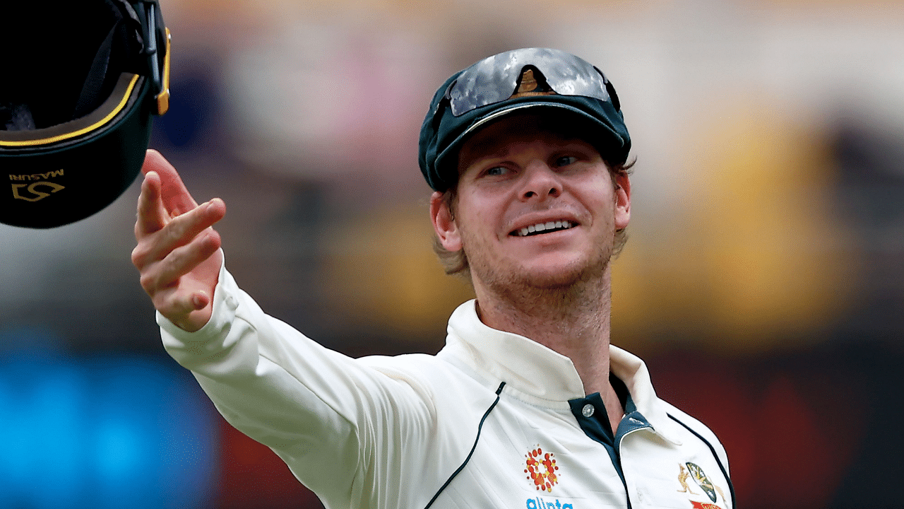 Star Australian batsman Steve Smith had been sidelined due to an elbow injury. Credit: AFP Photo