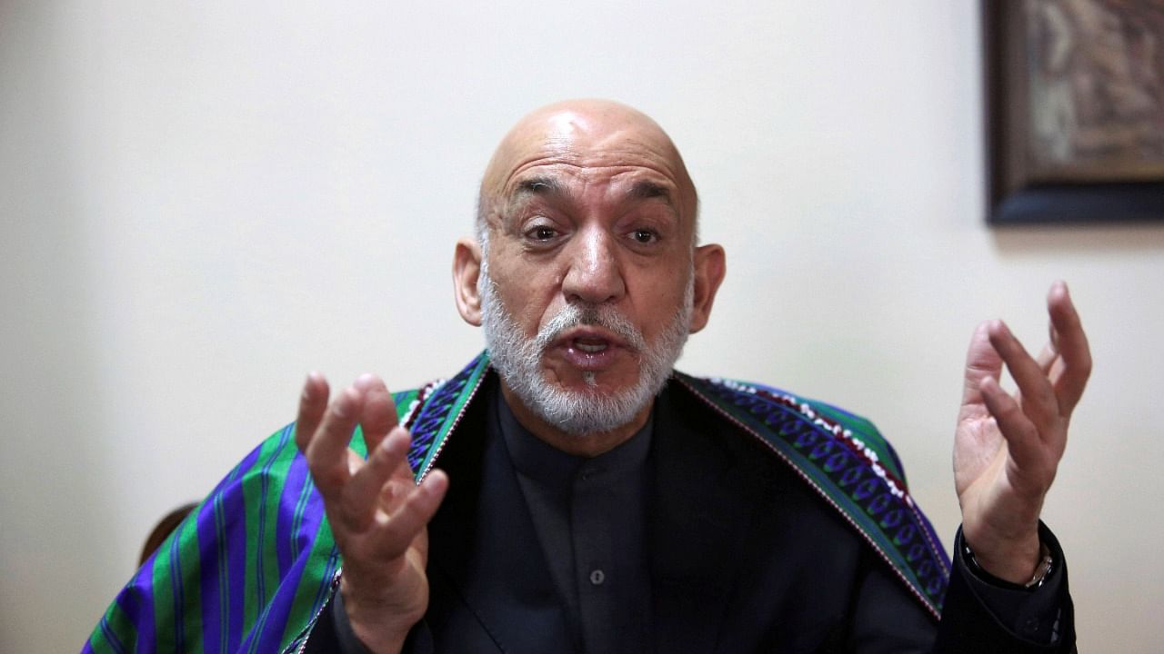 Former Afghan president Hamid Karzai. Credit: AP File Photo