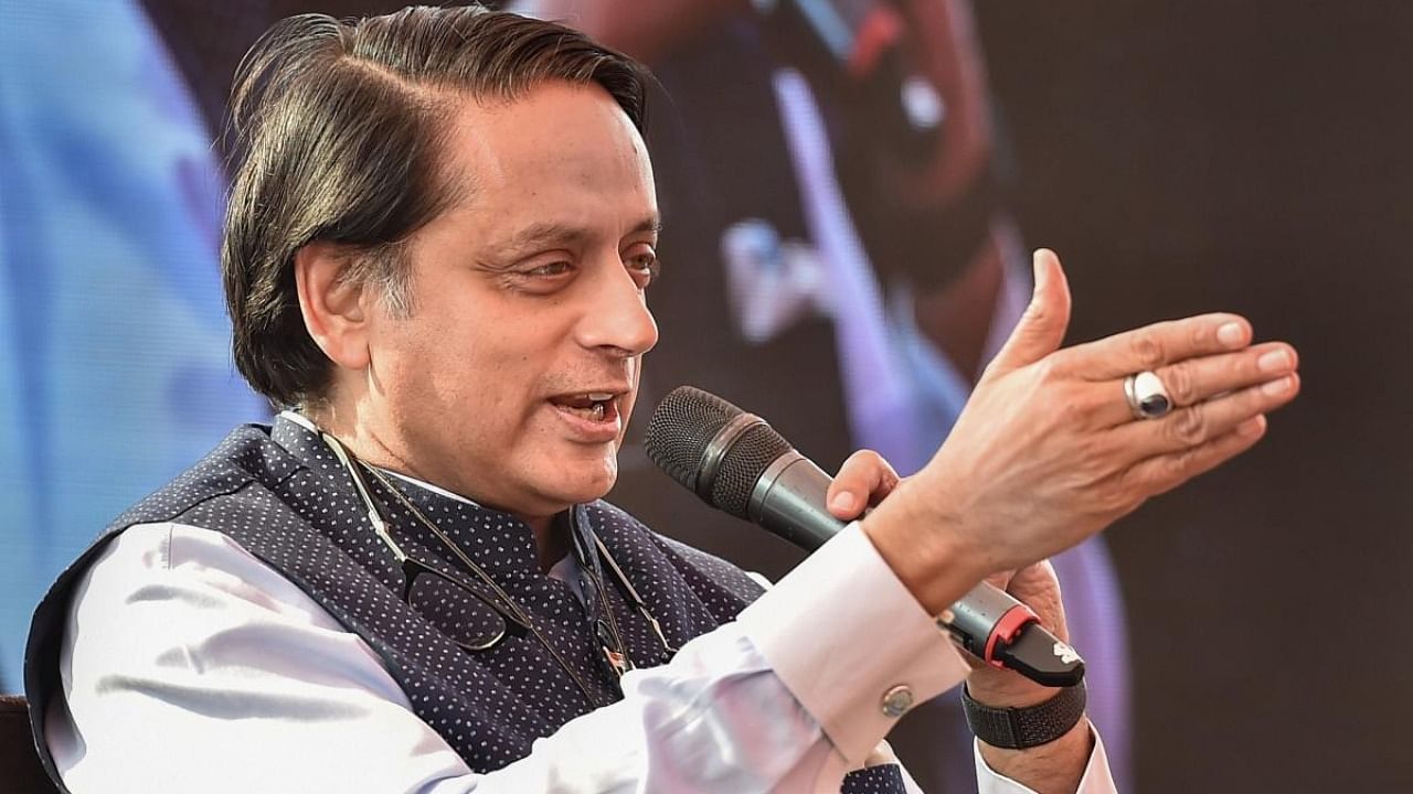 Congress MP Shashi Tharoor. Credit: PTI File Photo