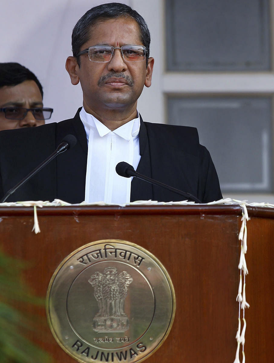 Supreme Court Judge Justice NV Ramana.