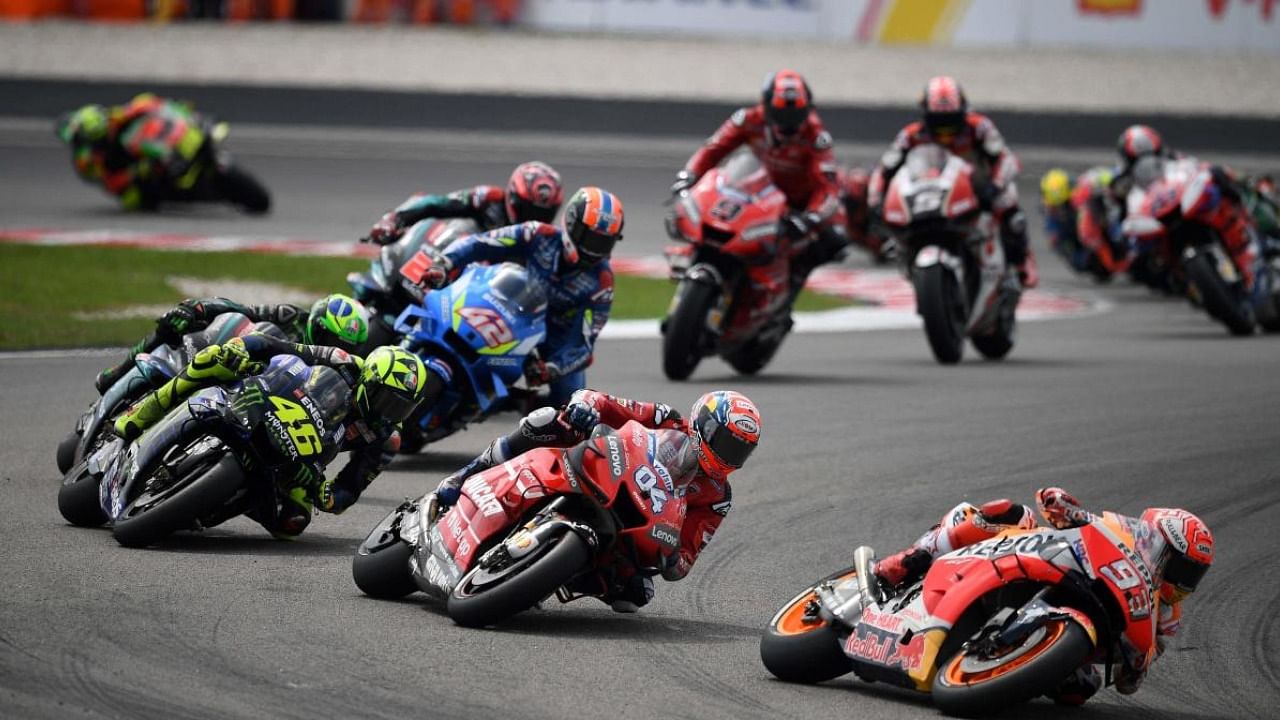 The Malaysian MotoGP scheduled from October 22 to 24 this year, was cancelled on August 19, 2021 due to Covid-19 restrictions with the Italian circuit at Misano stepping in to replace it, organisers announced. Credit: AFP Photo