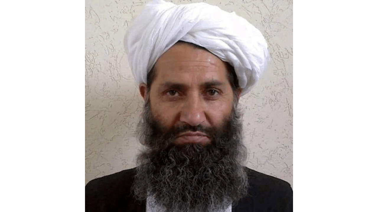 Taliban leader Mullah Haibatullah Akhundzada. Credit: Reuters File Photo