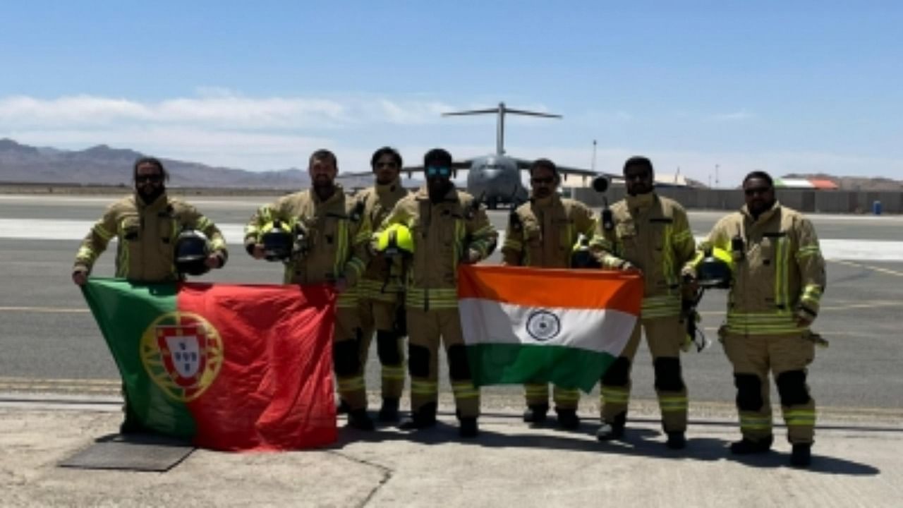  He returned on June 22 from Afghanistan with his colleagues Mithun Shetty, Shekar, Hyder and others. Credit: IANS