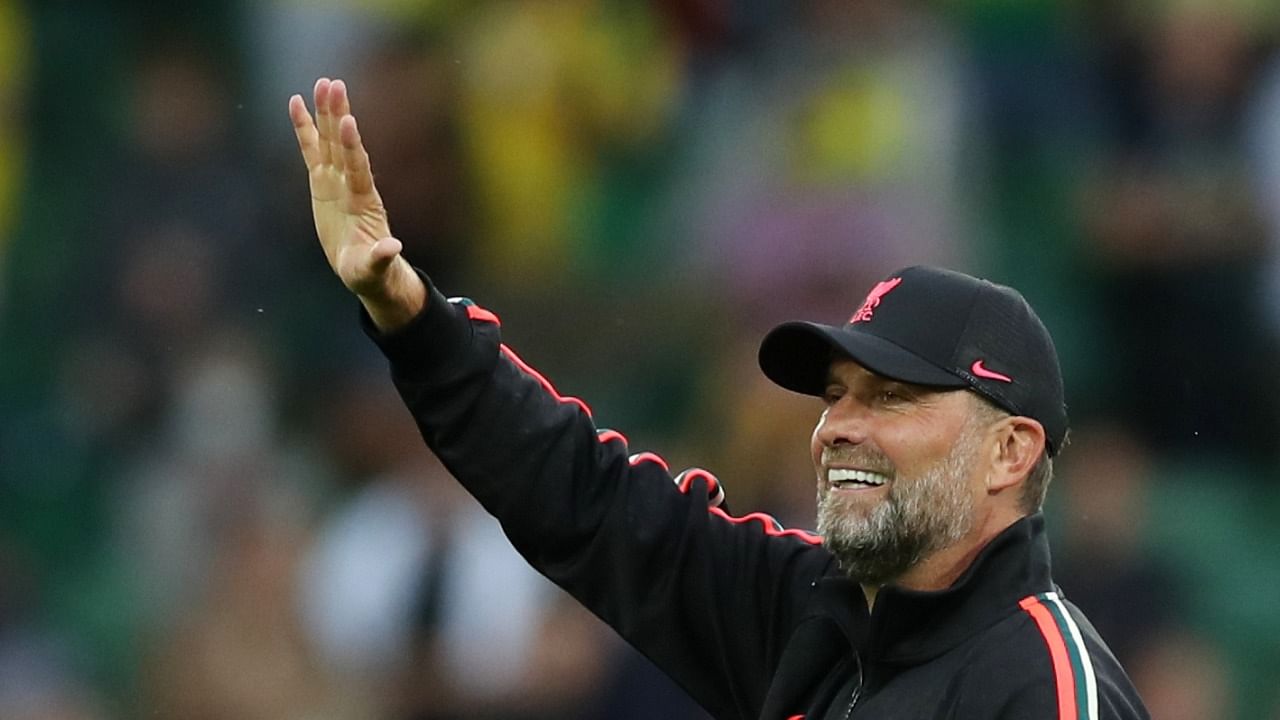 Liverpool manager Juergen Klopp. Credit: Reuters Photo