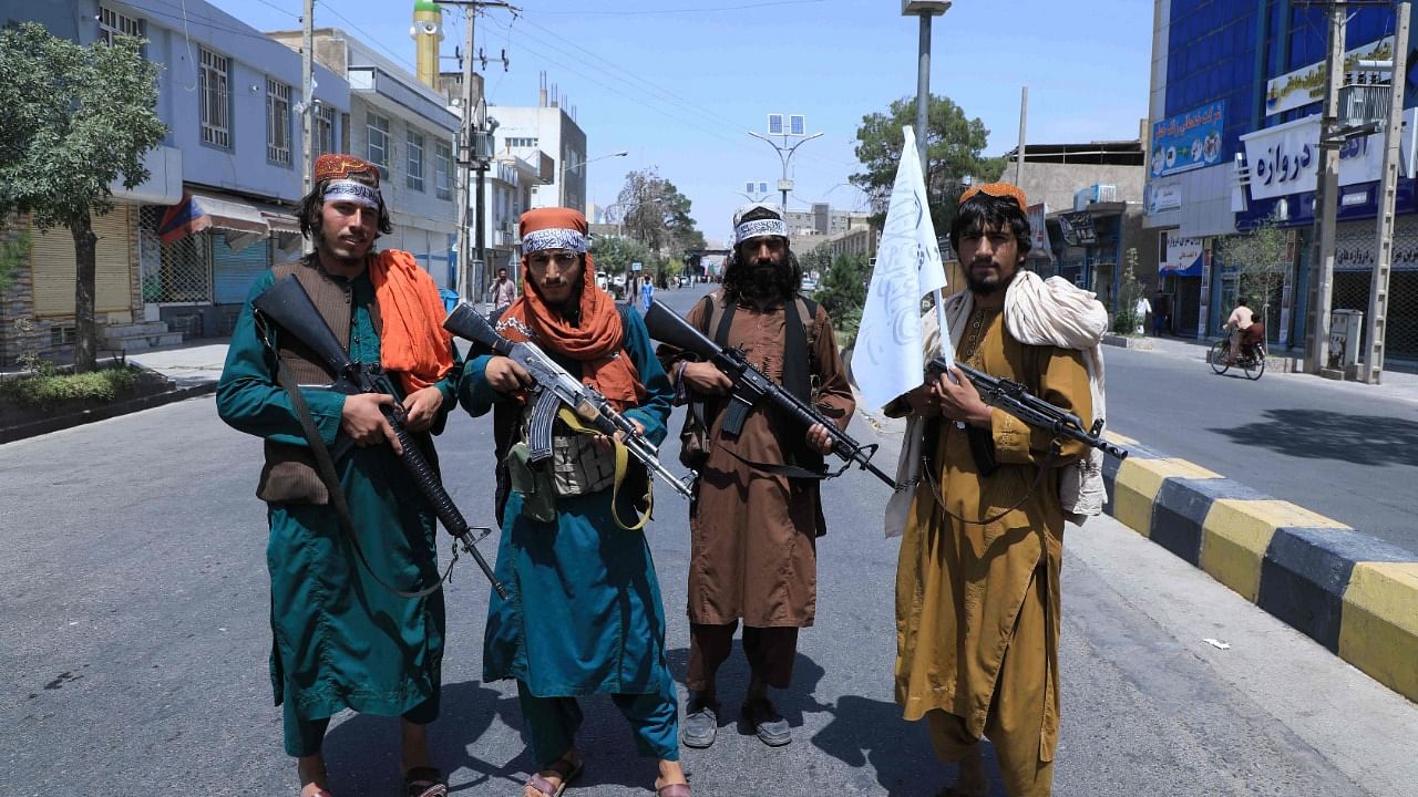 Taliban fighters. Credit: AFP Photo