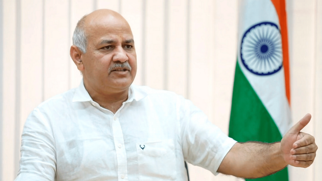 Deputy Chief Minister Manish Sisodia. Credit: PTI Photo