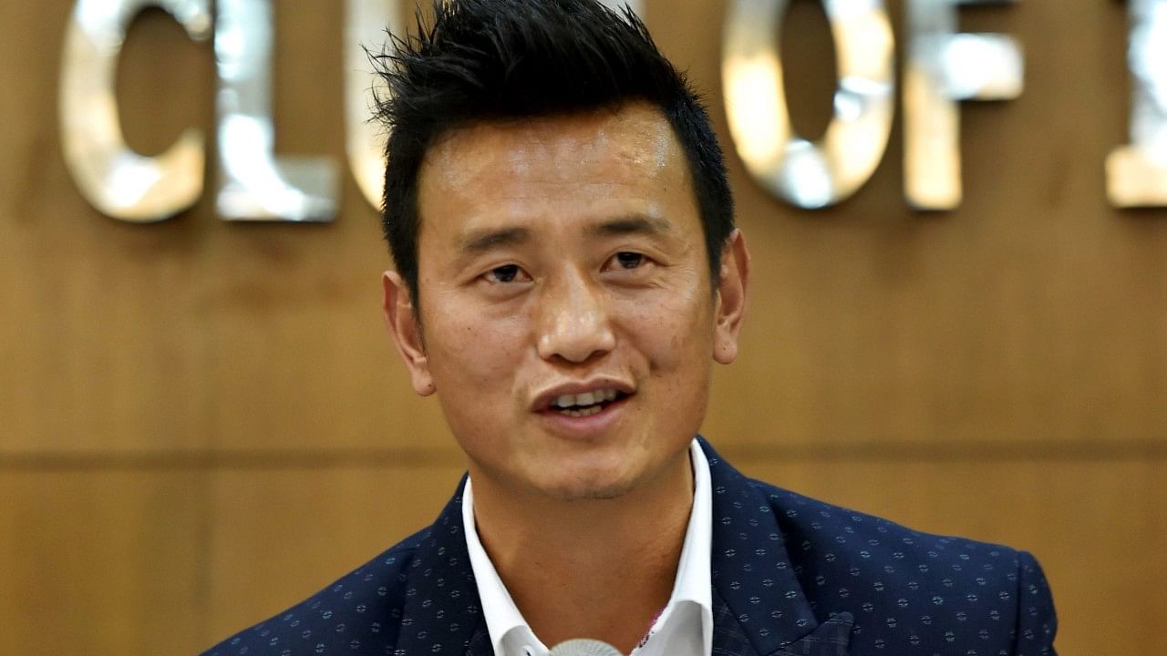 Bhaichung Bhutia. Credit: PTI File Photo