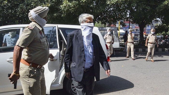 Saini was arrested by the state's Vigilance Bureau on Wednesday night in connection with a case registered in September 2020. Credit: PTI Photo