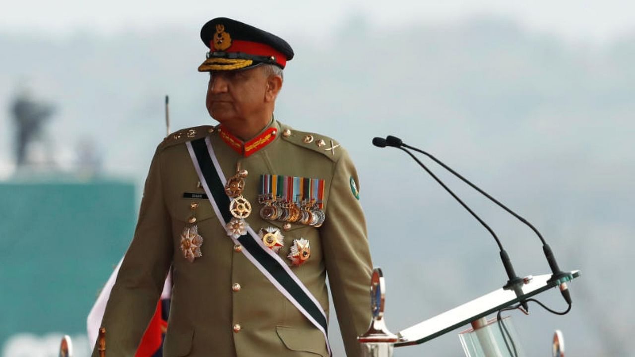 Pakistan's Army Chief of Staff General Qamar Javed Bajwa. Credit: Reuters Photo
