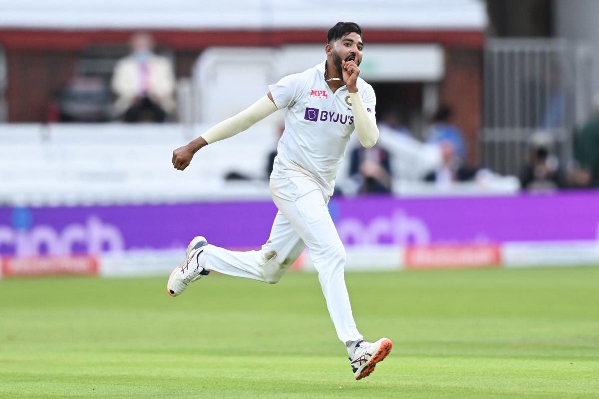 In a short period, Mohammed Siraj has established himself as an integral part of India's pace attack. Credit: AFP Photo