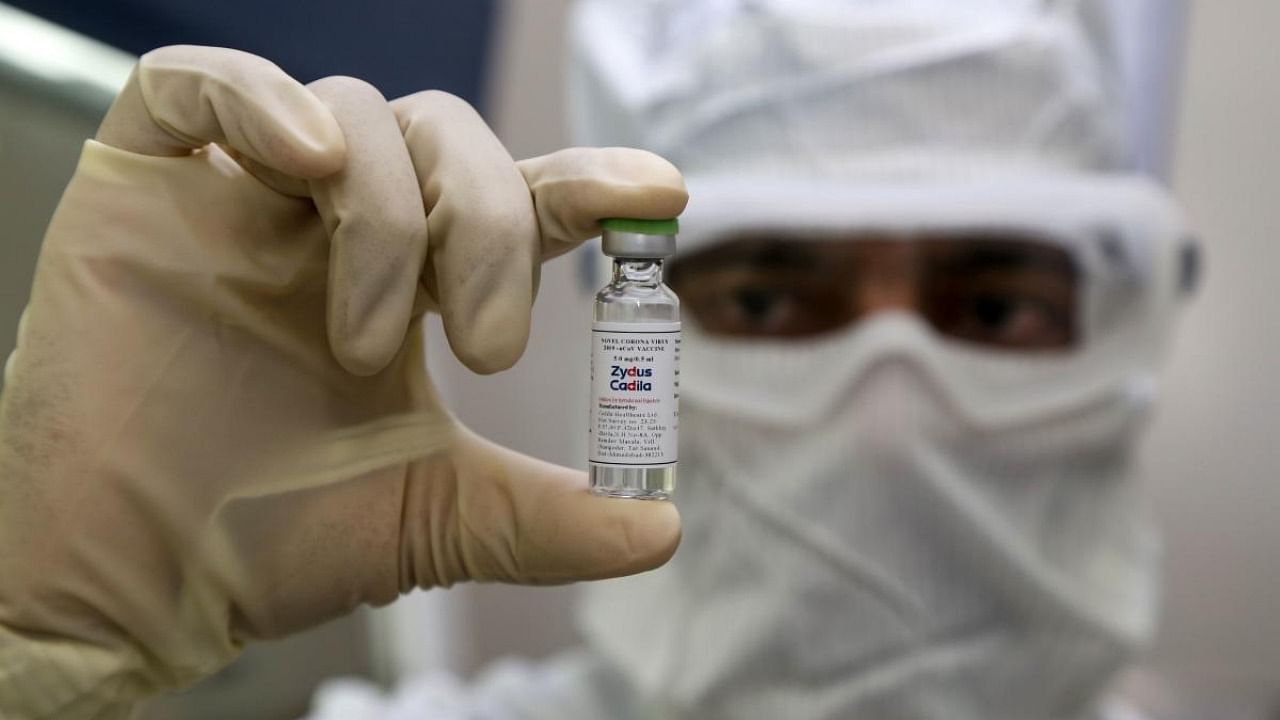  ZyCoV-D has also become the first vaccine to be administered to those in the age group of 12-18 years in the country. Credit: AFP Photo