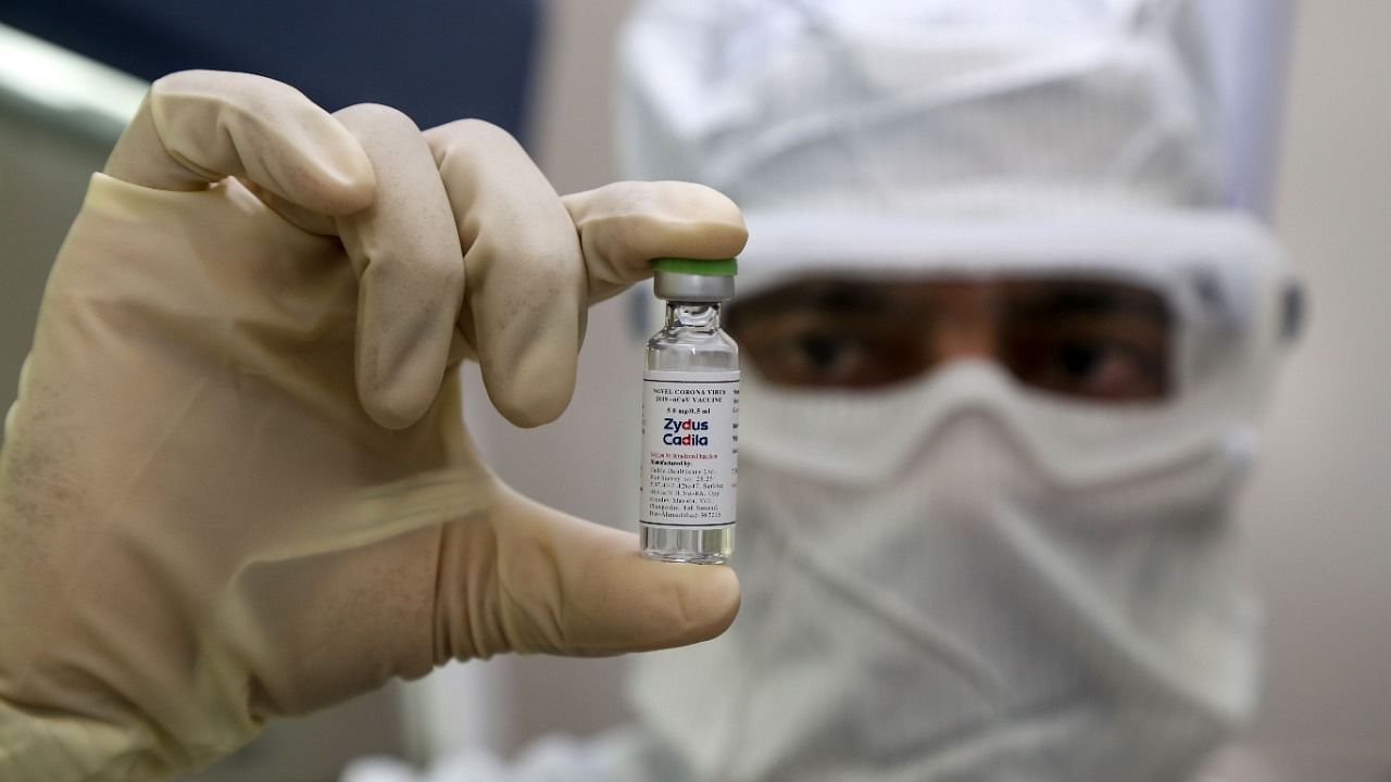 The homegrown DNA vaccine on Friday received regulatory approval for emergency use in India. Credit: AFP Photo