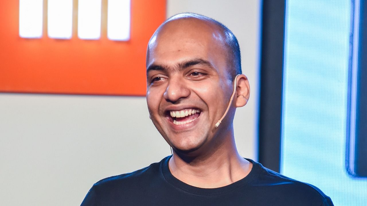 Xiaomi India head Manu Jain. Credit: DH File Photo/S K Dinesh