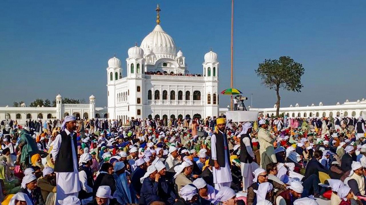 Gurdwara Darbar Sahib in Kartarpur. Credit: PTI File Photo