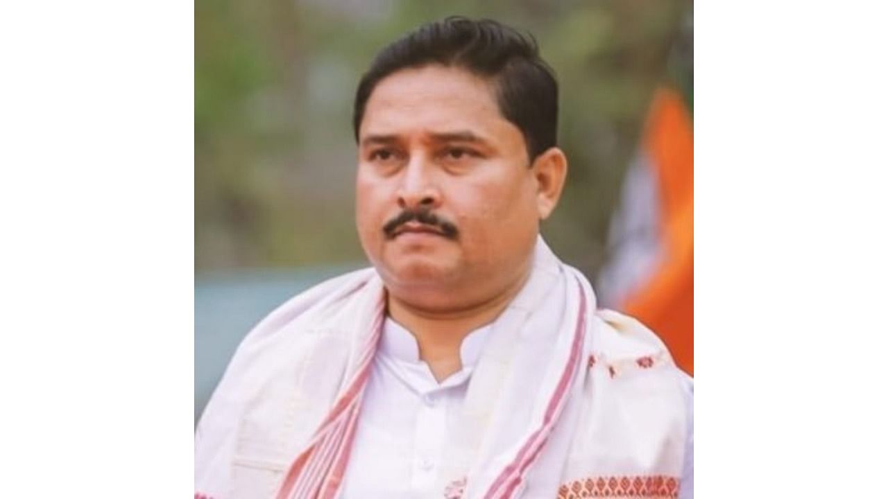 BJP national general secretary and Lok Sabha member from Assam, Dilip Saikia. Credit: Twitter Photo/@DilipSaikia4Bjp