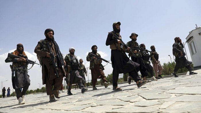 Members of the Taliban. Credit: AP Photo