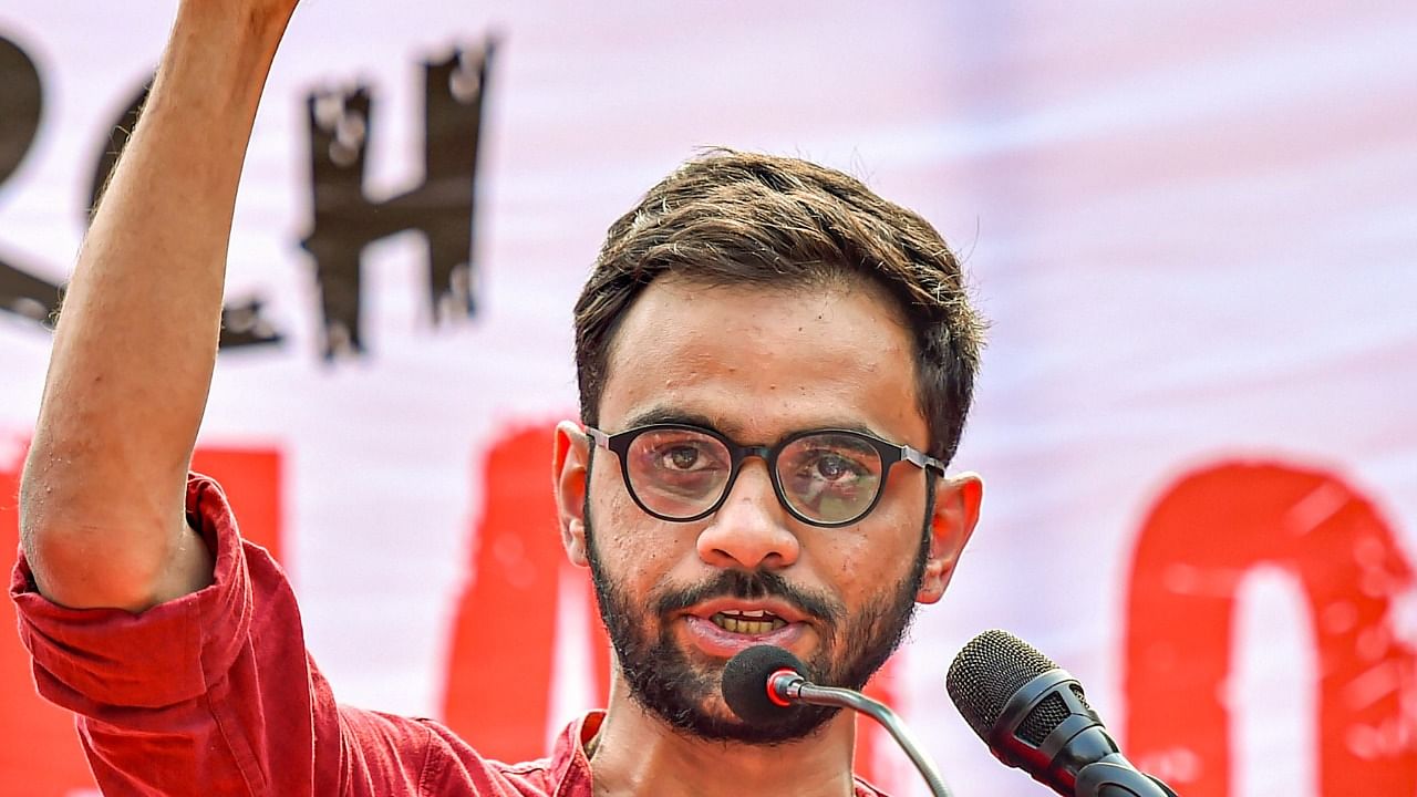 Umar Khalid. Credit: PTI file photo