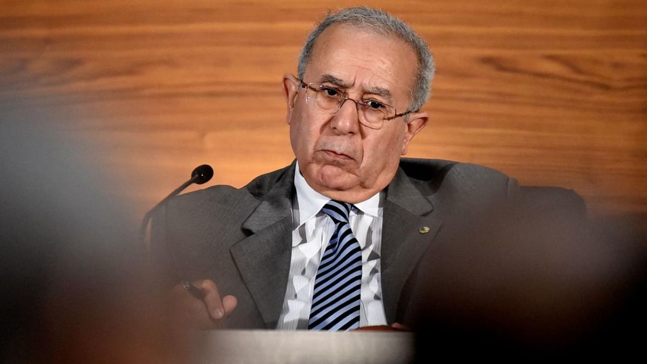 Algeria's Foreign Minister Ramtane Lamamra. Credit: AFP Photo