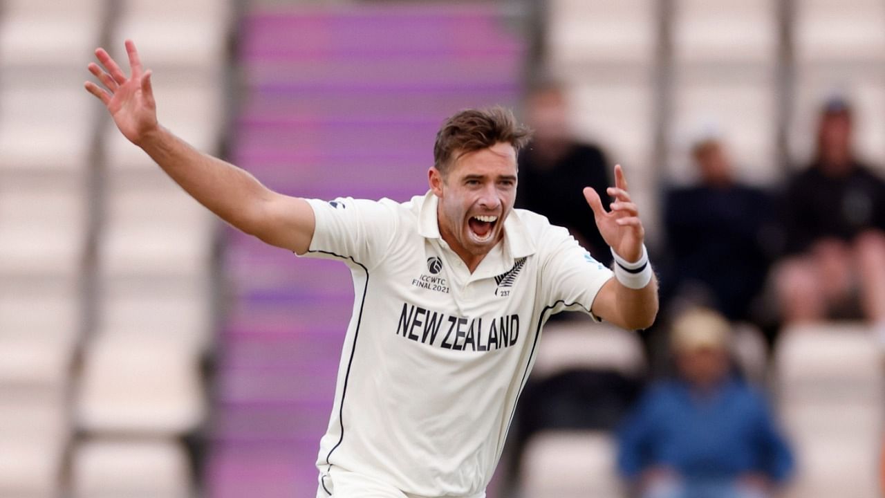 Southee will now reunite with his former captain Brendon McCullum, the head coach of KKR. Credit: Reuters Photo