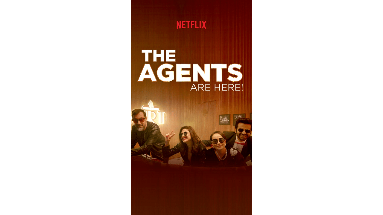 The official poster of 'Call My Agent: Bollywood'. Credit: Twitter/@AahanaKumra