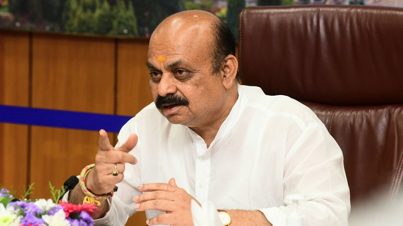 Karnataka CM Basavaraj Bommai. Credit: CMO Karnataka Photo