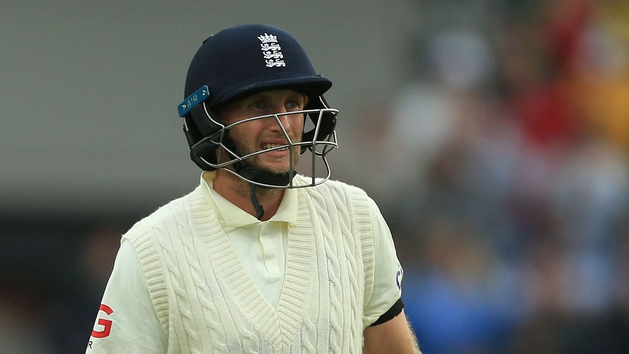 England's captain Joe Root walks off for 121 on the second day of the third cricket Test match between England and India at Headingley cricket ground in Leeds. Credit: AFP Photo