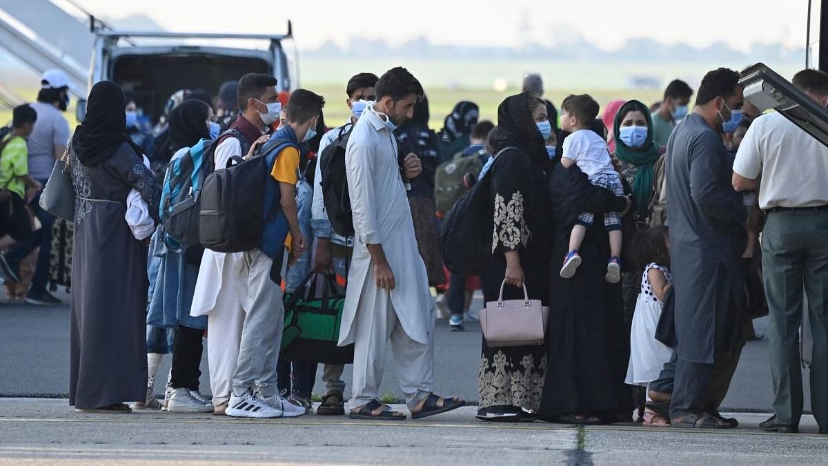 Evacuation resumes at Kabul airport. Credit: AFP Photo