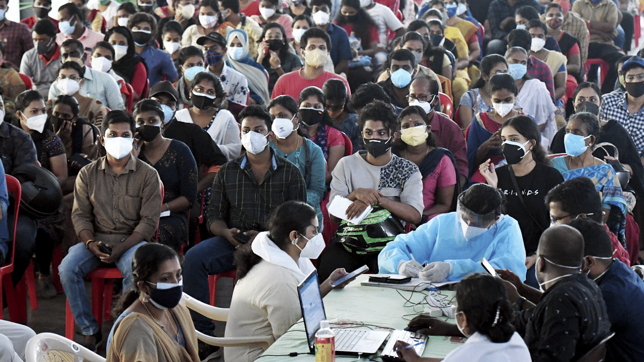 Currently, there are 1,95,254 persons under treatment in the state. Credit: PTI Photo