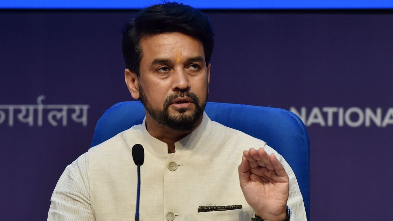 Union Minister Anurag Thakur. Credit: PTI File Photo