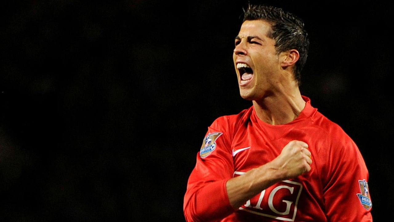 Cristiano Ronaldo during his time at Manchester United. Credit: Reuters File Photo