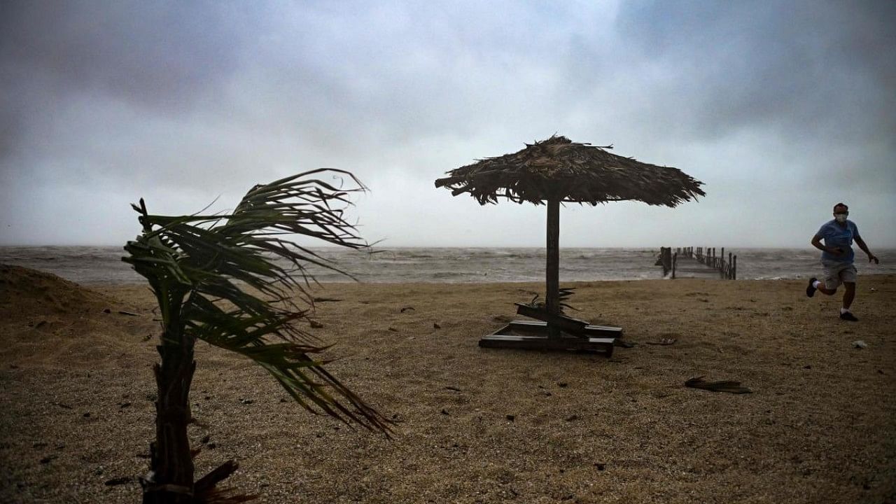 Hurricane Ida passes through eastern Cuba. Credit: AFP Photo