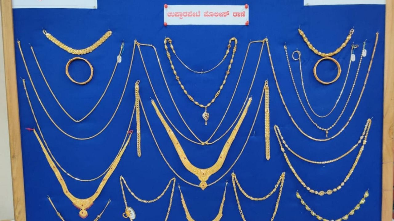 The jewellery that was stolen. Credit: DH photo