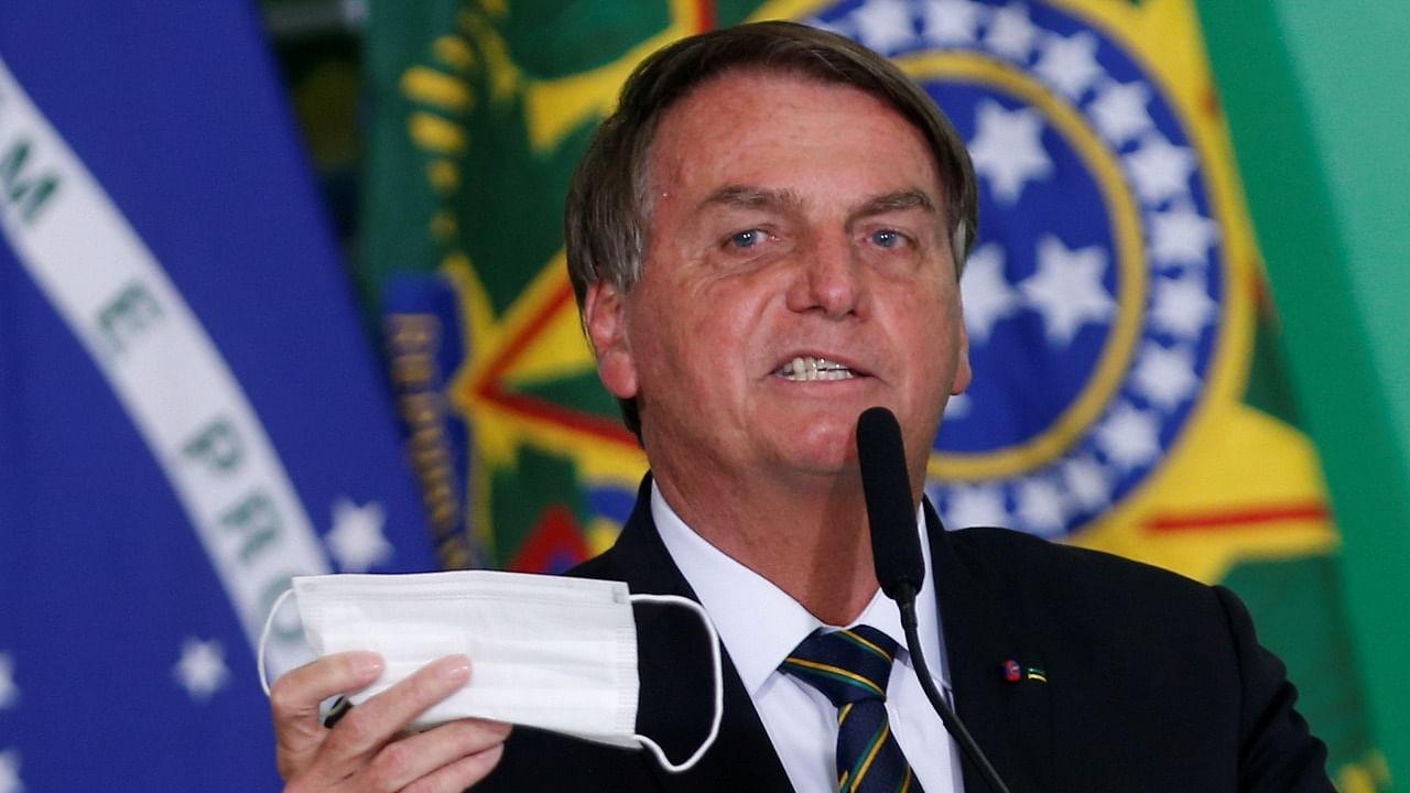 Jair Bolsonaro. Credit: Reuters file photo