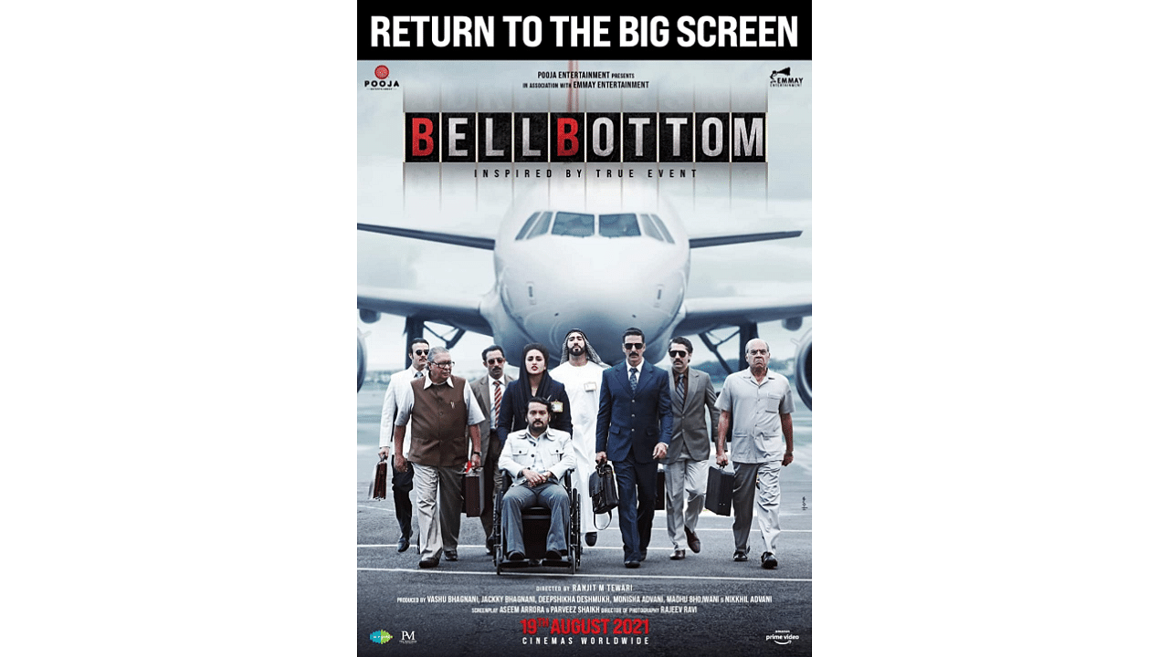 The official poster of 'Bellbottom'. Credit: IMDb