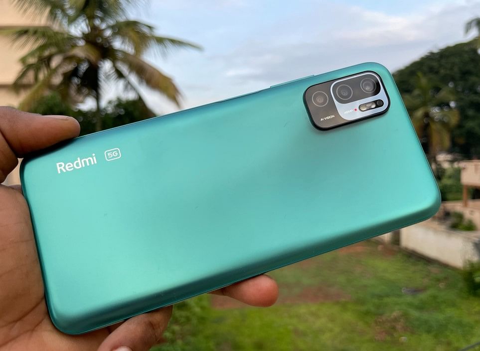 Xiaomi Redmi Note 10T 5G. Credit: DH Photo/KVN Rohit