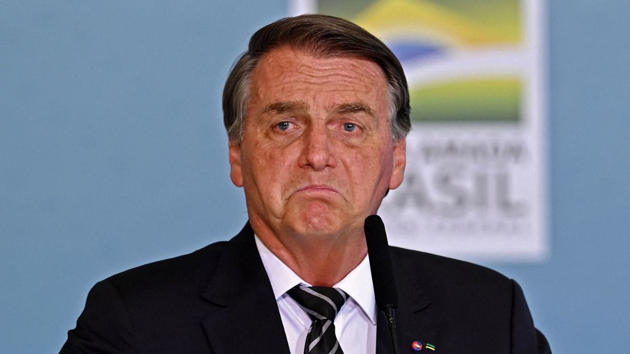Bolsonaro said on August 30, 2021, that the US government, which he defined as 'more left-wing' has 'almost an obsession' with the environment that "gets a little bit in the way' of Brazil. Credit: AFP Photo