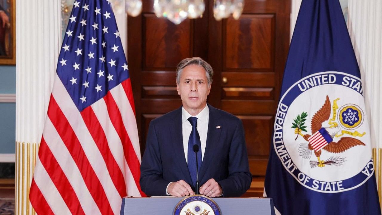 US Secretary of State Antony Blinken. Credit: AFP Photo