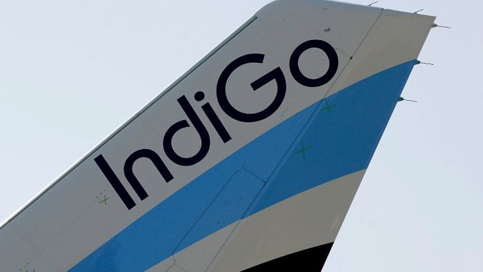  A logo of IndiGo Airlines is pictured on passenger aircraft. Credit: Reuters File Photo