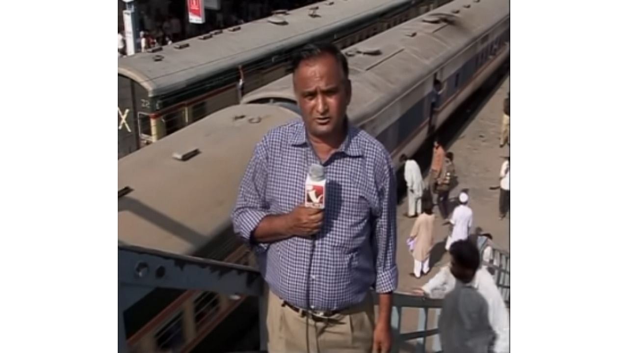 Pakistani journalist Chand Nawab. Credit: YouTube/@naheed767