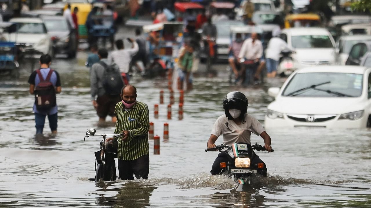 On an average, the capital gauges 125.1 mm precipitation in September every year. Credit: Reuters Photo