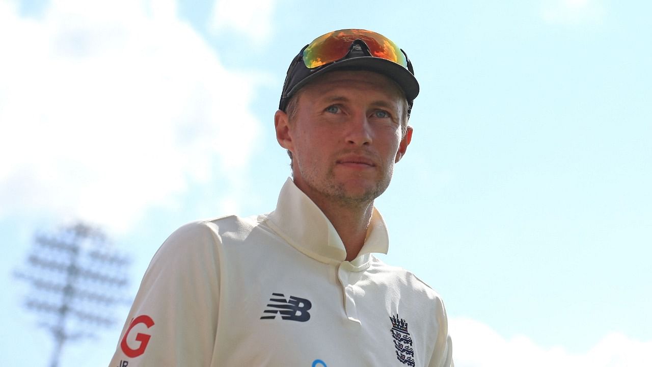 England's captain Joe Root leaves after giving a post-match interview after their victory on fourth day of the third cricket Test match between England and India at Headingley cricket ground in Leeds, northern England, on August 28, 2021. Credit: AFP Photo
