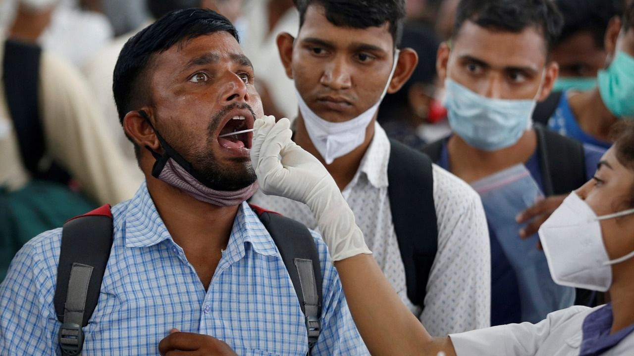 According to the government order, all students and employees should compulsorily bring negative RT-PCR certificate that is not older than 72 hours. Credit: Reuters Photo