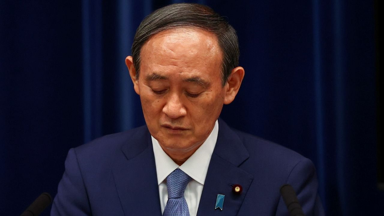 Japanese Prime Minister Yoshihide Suga. Credit: Reuters File Photo