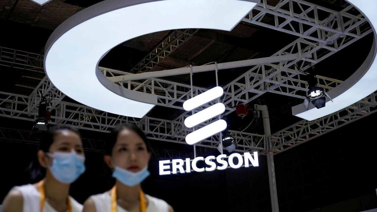 An Ericsson sign is seen at the third China International Import Expo (CIIE) in Shanghai. Credit: Reuters Photo