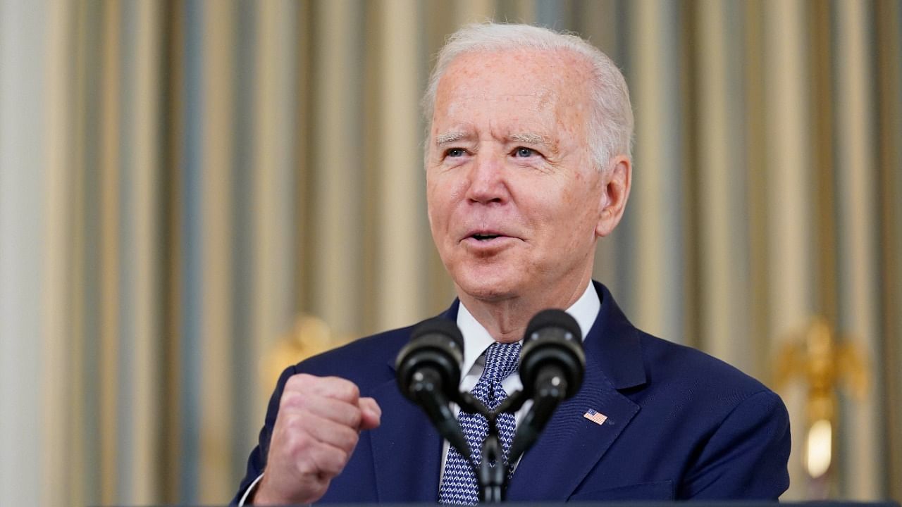 President Joe Biden. Credit: AP/PTI Photo