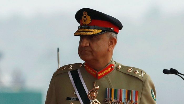 Pakistan Army chief, General Qamar Javed Bajwa. Credit: Reuters Photo